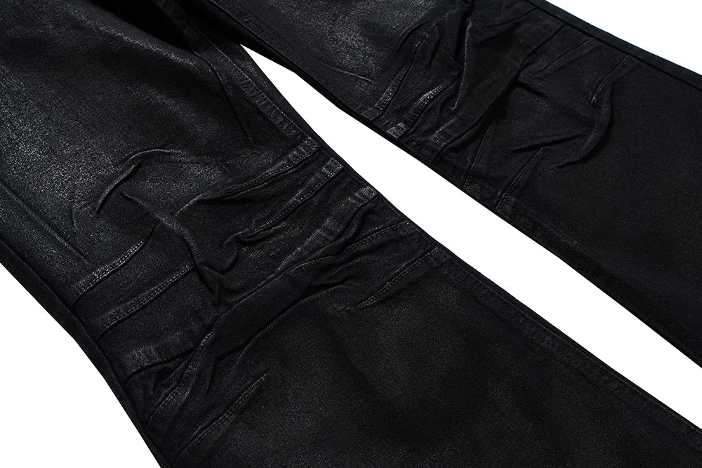 Straight Baggy Casual Flare Pants Oversized Loose Denim Jeans