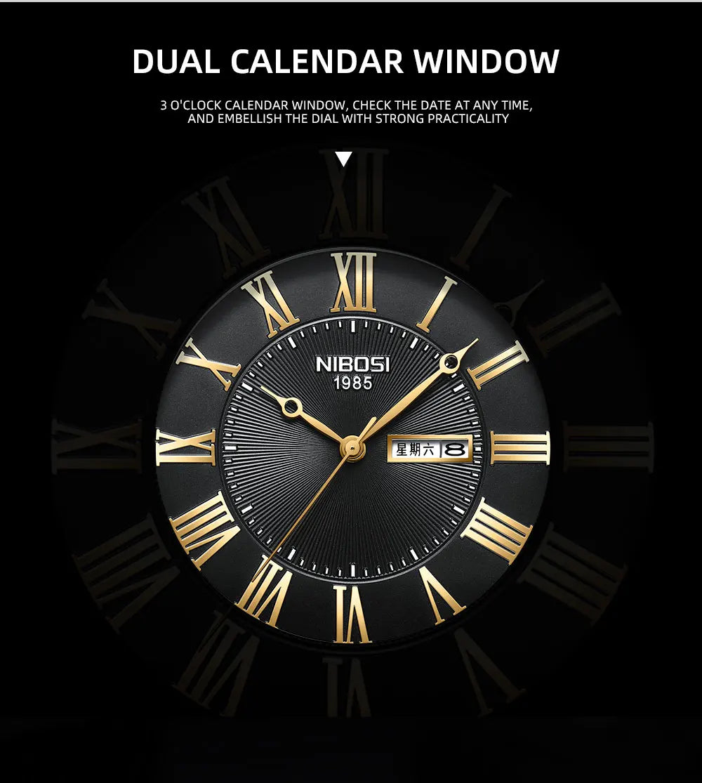 NIBOSI Designer Watches
