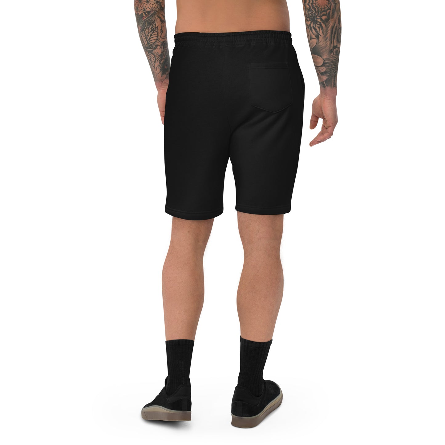 Billionaire Yacht Club Fleece Shorts red