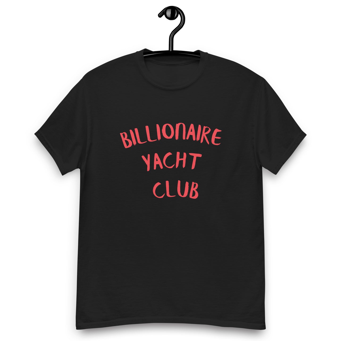 Billionaire Yacht Club Traditional Black T