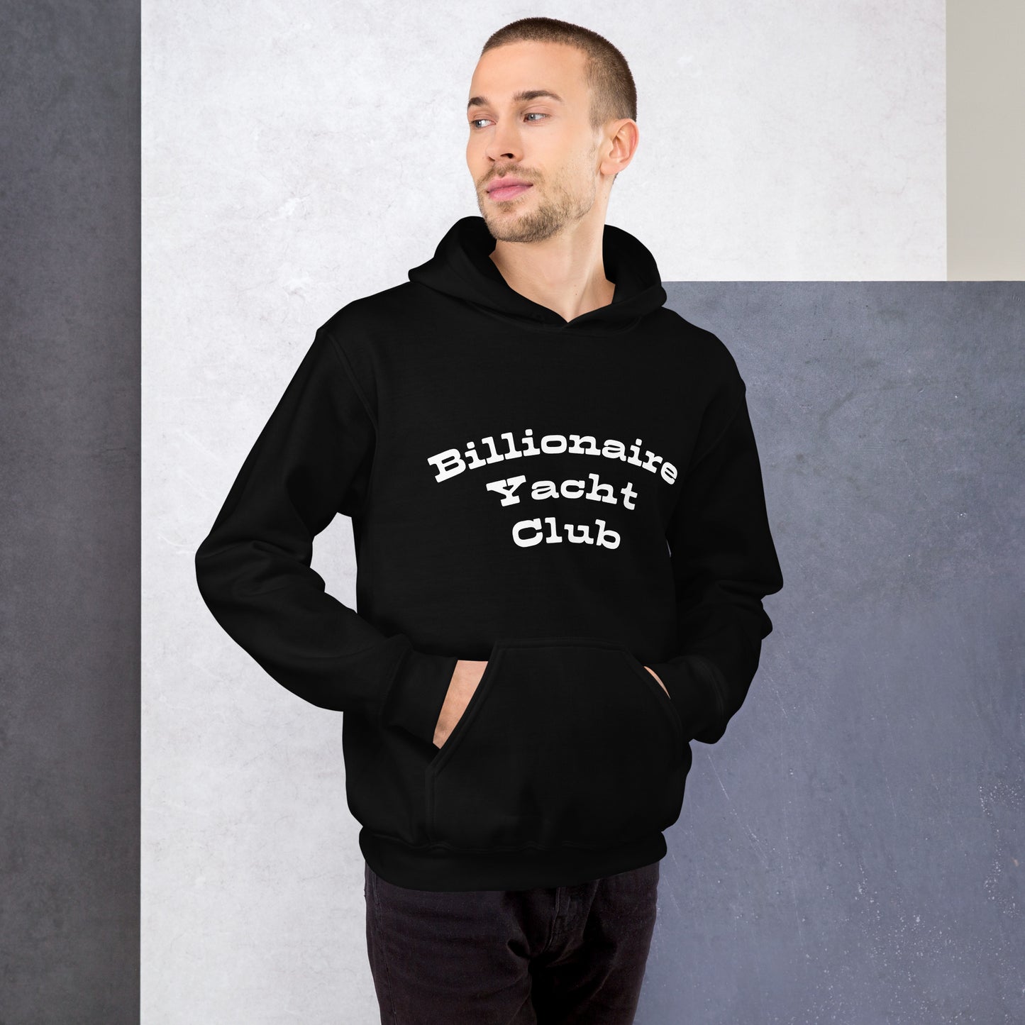 Billionaire Yacht Club Black Hoodie